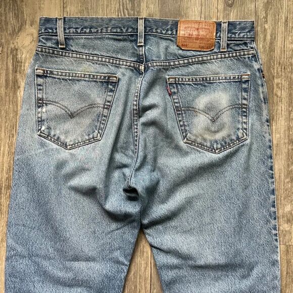 Vintage Levi's 505XX Red Tab Denim Jeans Size 36X30 - Picture 2 of 6